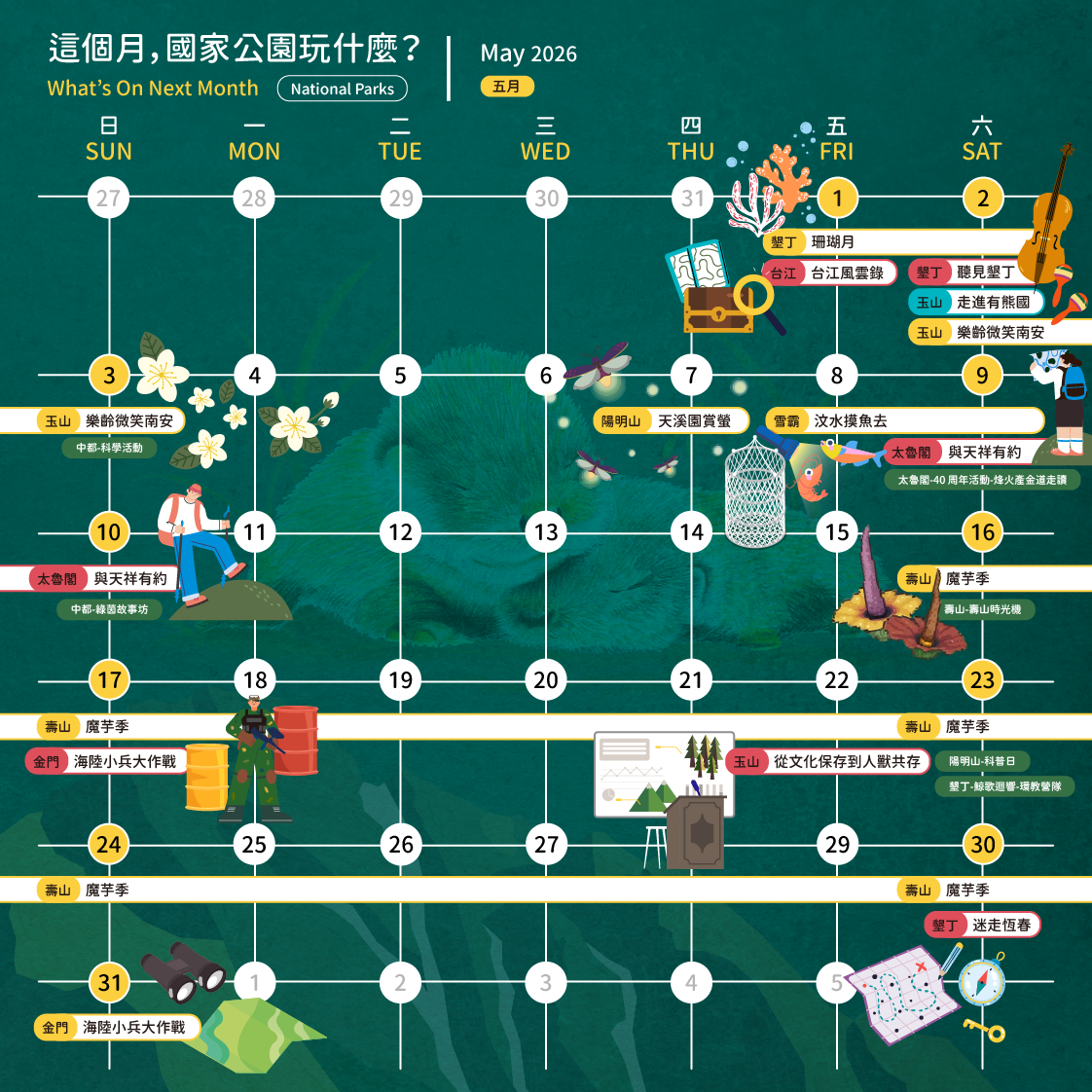 alt-5月份，國家公園玩什麼？-1
